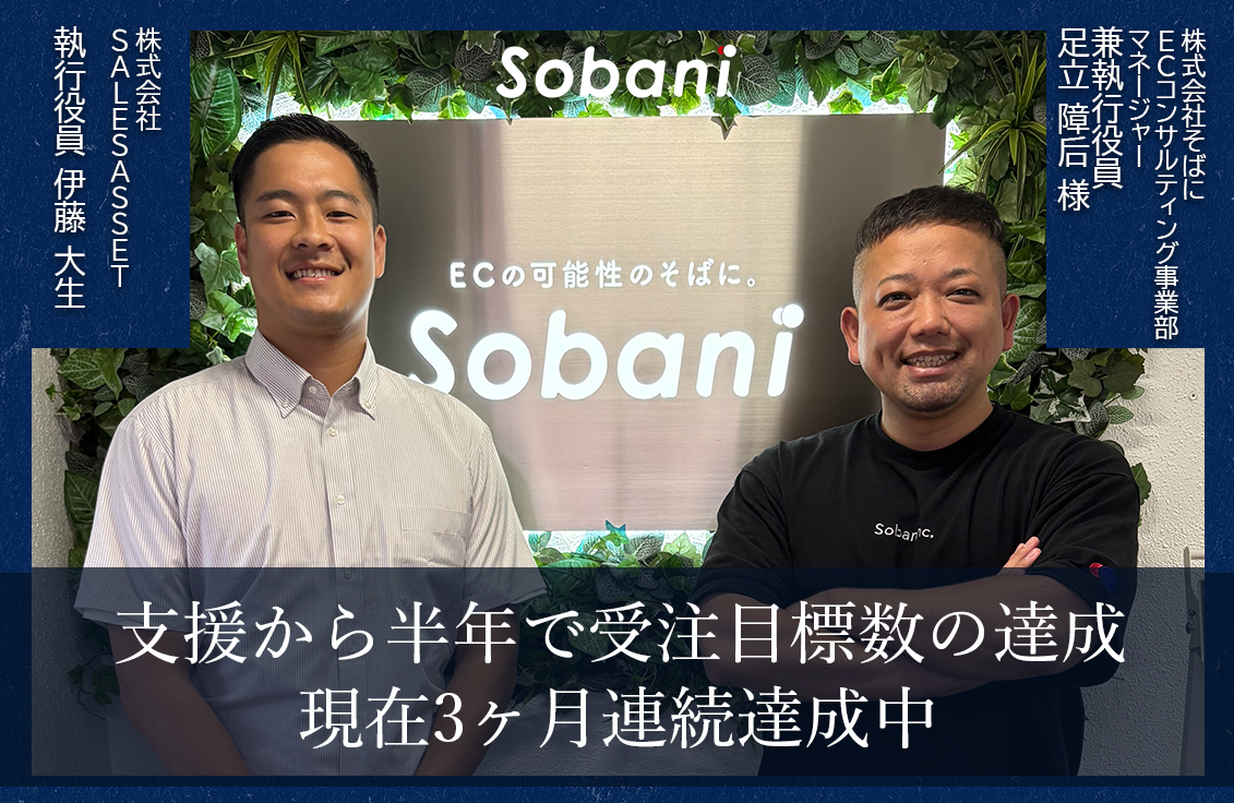 問い合わせから受注までのフローを細かく「見える化」することで、転換率が改善し、成果に繋がった。
